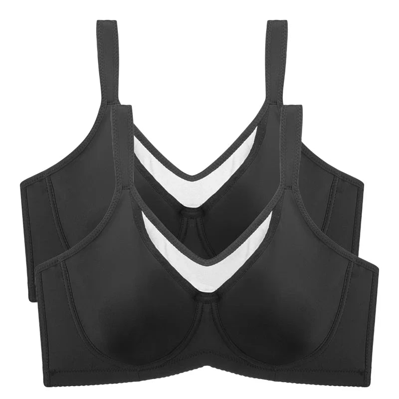 💕Last Day Special Price 16.99$ ! 💝Women's Elegant Sheer Full Coverage Plus Size Bra