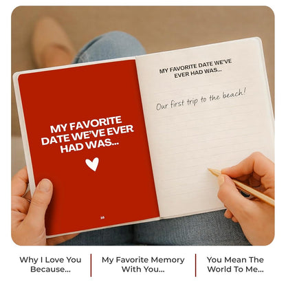 THIS IS WHY YOU'RE MINE-journal- beautifully designed i love you book