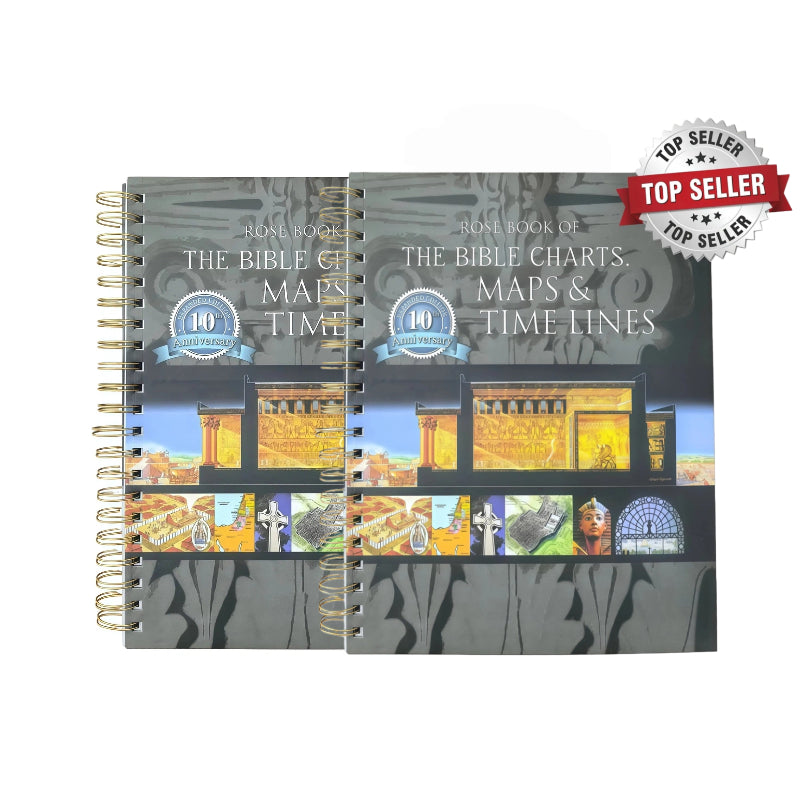 The Ultimate Bible Reference Book: 230 Pages of Visual Charts, Maps & Timelines on Everything