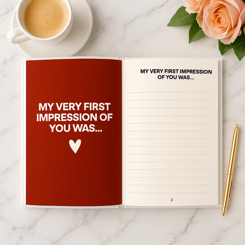 THIS IS WHY YOU'RE MINE-journal- beautifully designed i love you book