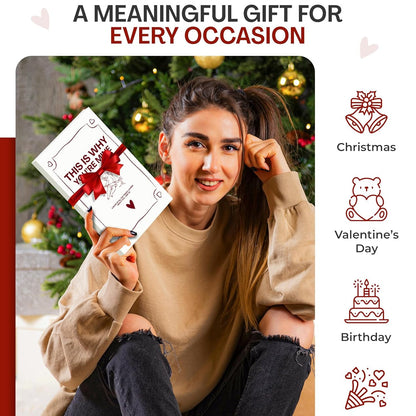 THIS IS WHY YOU'RE MINE-journal- beautifully designed i love you book