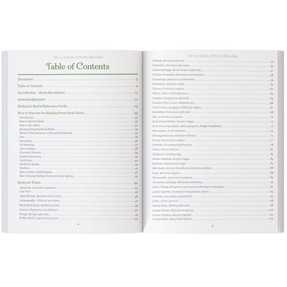 The Lost Book of Herbal Remedies: 800+ Medicinal Plants & Natural Home Remedies