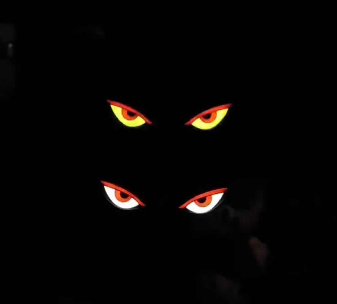 🔥Last Day 49% OFF - Solar Demon Eye LED Car Window Light